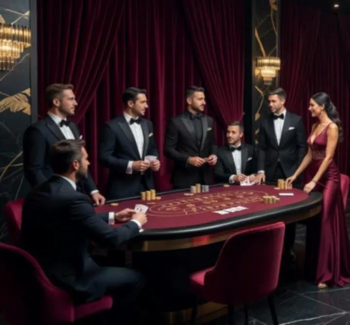 Λαμπερή βραδιά καζίνο σε πολυτελές event venue στην Ελλάδα